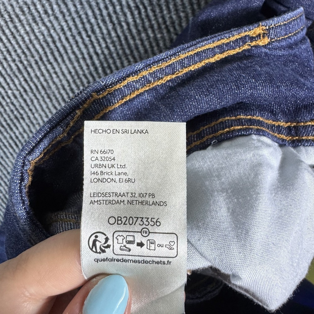 Pilcro Anthropologie Super Ultra Wide Leg Baggy Jeans Flare 29 29x28 High Rise - Picture 9 of 12